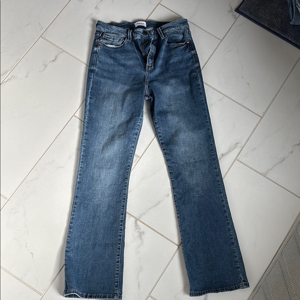 Pistola Bootcut Blue Jeans